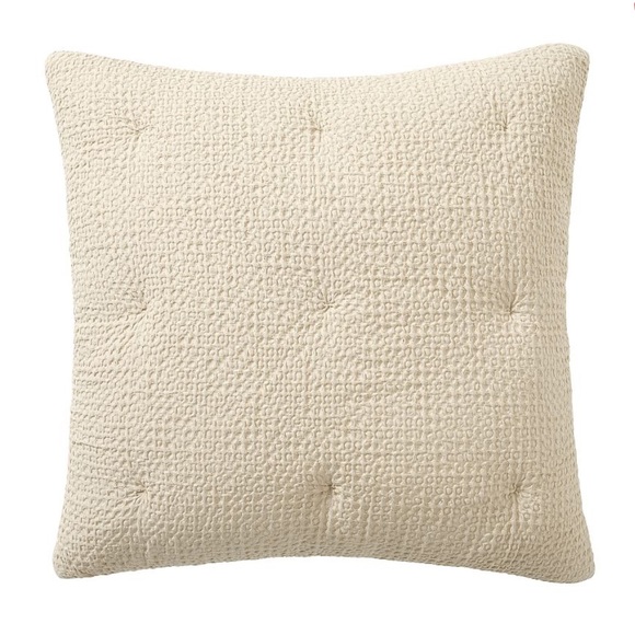 Pottery Barn Accents Pottery Barn Vintage Washed Cotton Linen Euro